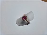 Anello Crivelli Donna ZAFFIRO ROSA in Oro Zaffiro 372-3639 ZF 0.83